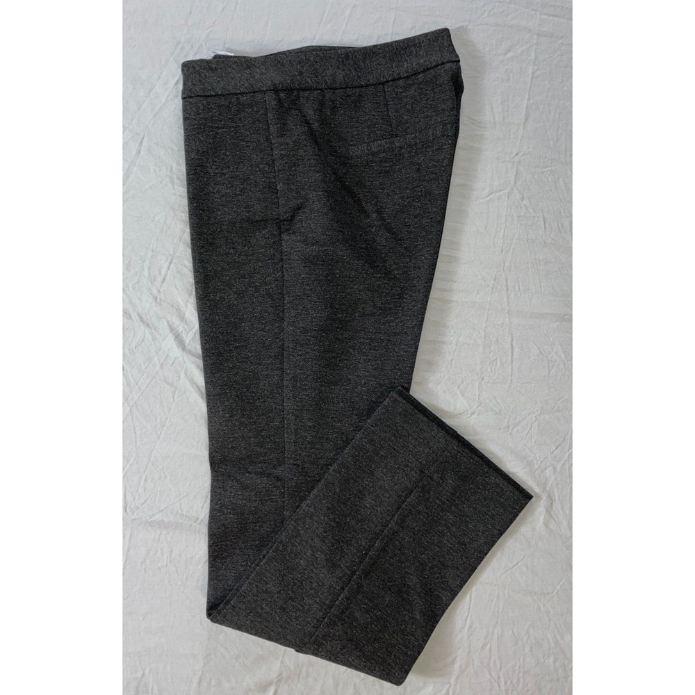 NYDJ Lift/Tuck Slim Fit Ponte Knit Chino Pants. Charcoal Gray, Size 2P. EUC!!